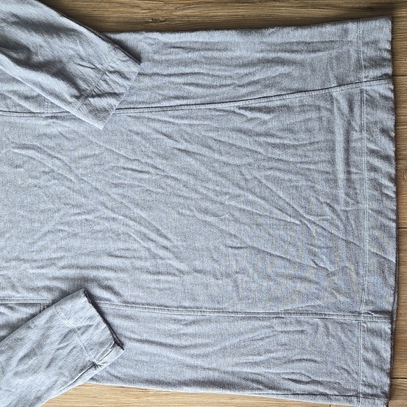 J. Jill Pure Jill Tranquility Fleece Vneck Midi Dress - Picture 2 of 7